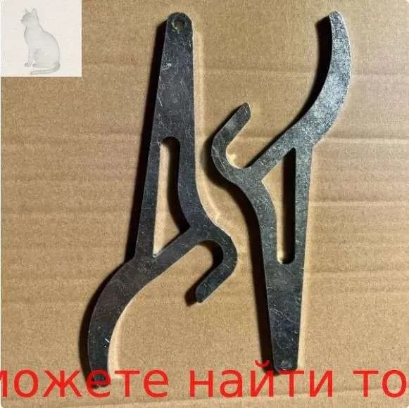 Детали наклонного механизма пулемета Максима для сборки (Копия, реконструкция, муляж, станок Соколова)