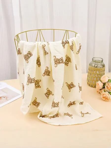 v-one Плед жаккардовый blanket , Вата, 100 см х 100 см