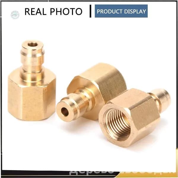 Быстросъемный медный фитинг 1/8BSPP, адаптер 1/8NPT M10x1 для заправки воздуха, PCP и насосов, разъем 8 мм
