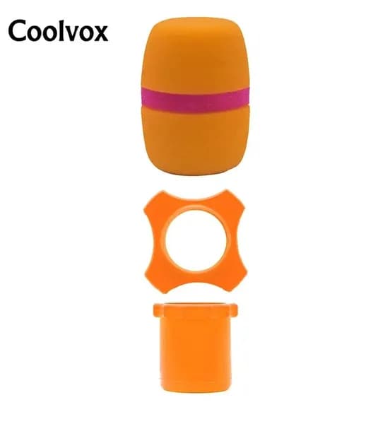 coolvox Аксессуар для микрофона концертный 1 комплектSCMWLS, оранжевый
