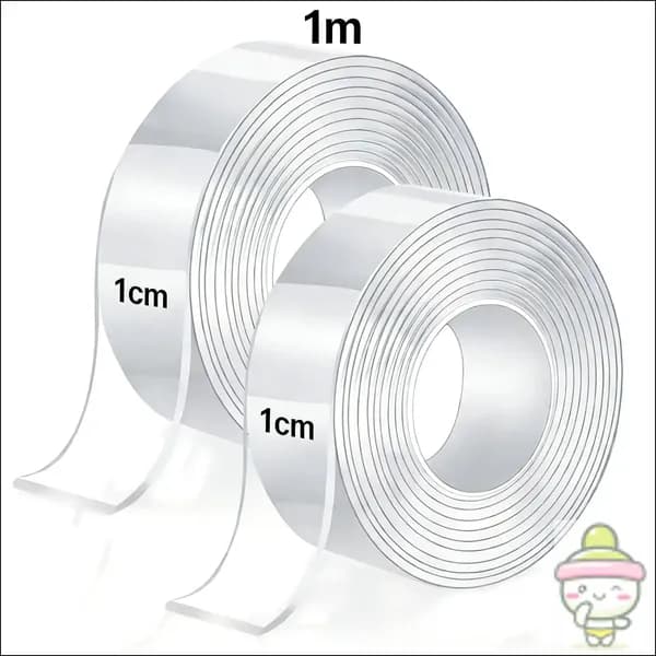 Клейкая лента канцелярская 10 мм x 1 м, 1 шт.
