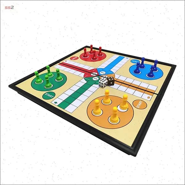 Портативные магнитные настольные игры Ludo, складные летные игры, летающие шахматы