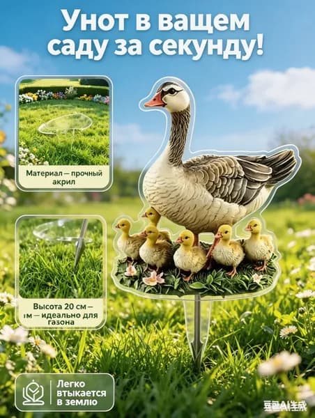 Фигурка садовая