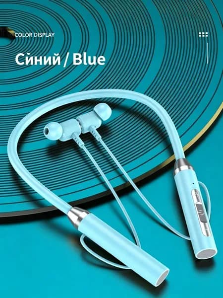 Наушники беспроводные с микрофоном 1More True Wireless ANC In-Ear, Bluetooth, USB Type-C, голубой