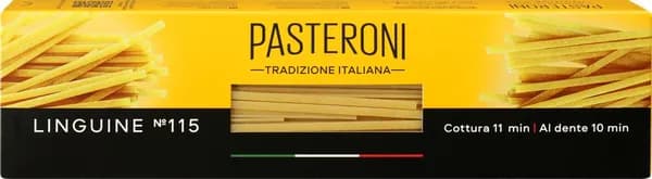 Макароны PASTERONI Linguine №115, группа А высший сорт, 400г