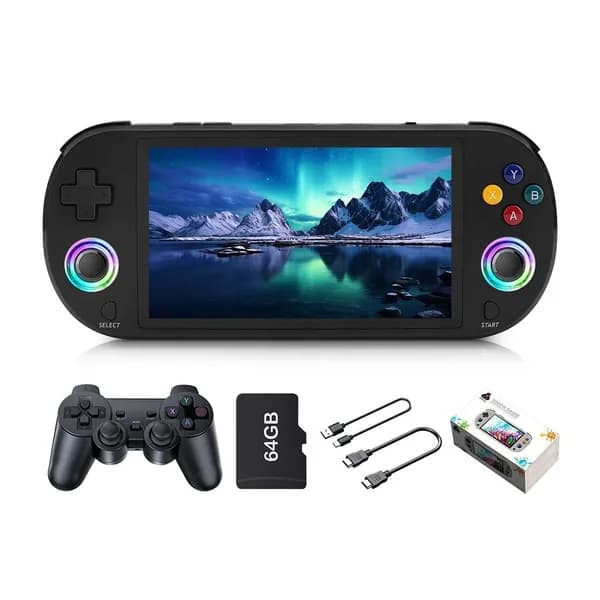 SJGAM M22 Pro 64GB симулятор приставка ретро игровая консоль портативная + 1* игровой контроллер, 15000 игра