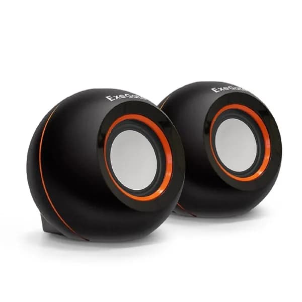 EXEGATE Колонки EX287053RUS Акустическая система 2.0 Disco 180 питание USB, 2х3Вт 6Вт RMS , 100 - 20000Гц, черный. Товар уцененный
