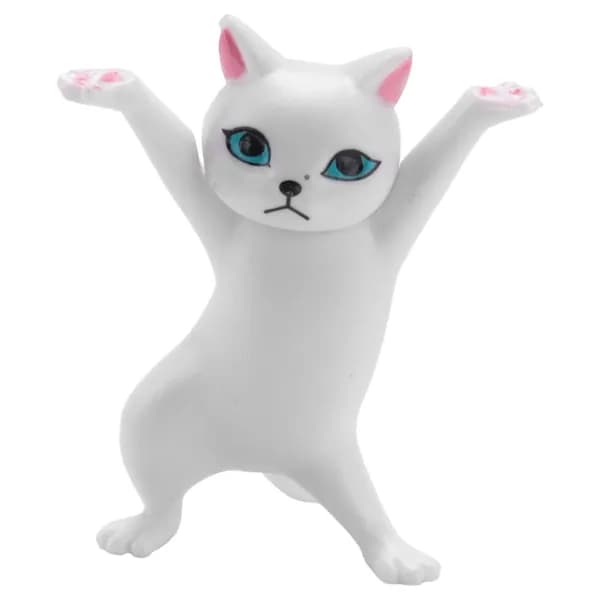 Подставка для беспроводных наушников Dance Cat, держатель для ручки, гарнитура для 1&2 и настольного дисплея Pro (белая)
