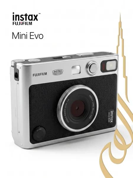 Фотоаппарат моментальной печати Fujifilm Instax Mini Evo Black