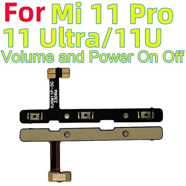 Шлейф кнопок включения и громкости для Xiaomi Mi 11 Pro / Mi 11 Ultra / Mi 11U