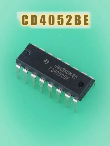 Микросхема CD4052BE заводское качество