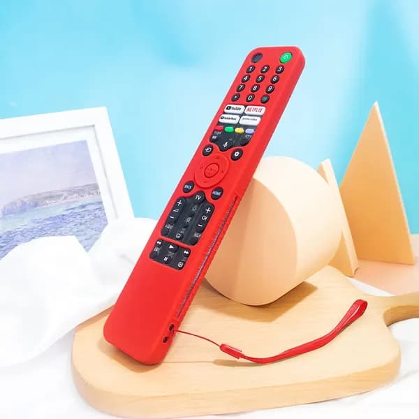 Силиконовый чехол для пульта Sony RMF-TX520U и MG3-TX520U с ремешком