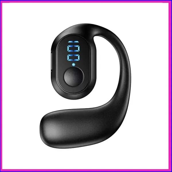 Наушники беспроводные с микрофоном, Bluetooth, USB Type-C, черно-серый