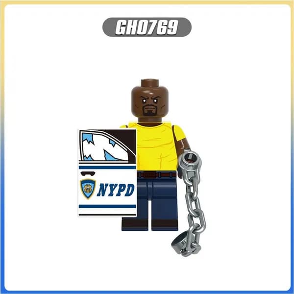 Минифигурка Сорвиголовы из серии Marvel Defenders, конструктор.
