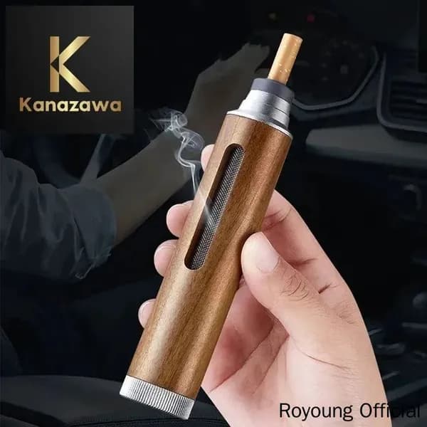 Пепельница автомобильная/ мундштук/ для дома/ ручная/ KRIstyle