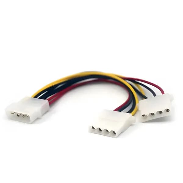 Кабель разветвитель для блоков питания Molex 2 Molex