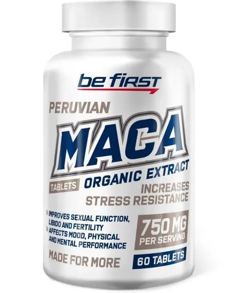 Экстракт корня маки перуанской (Lepidium meyenii) Be First Maca Peruvian, 60 таблеток