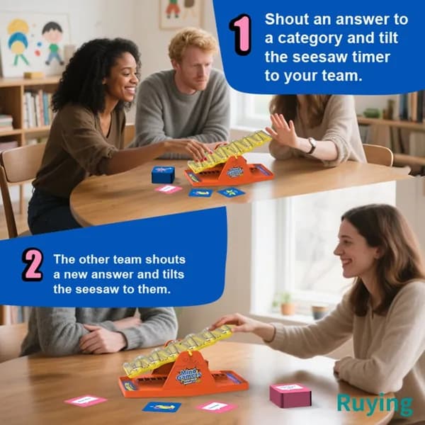 Настольная игра Tilt n Shout: наклонная доска и викторина