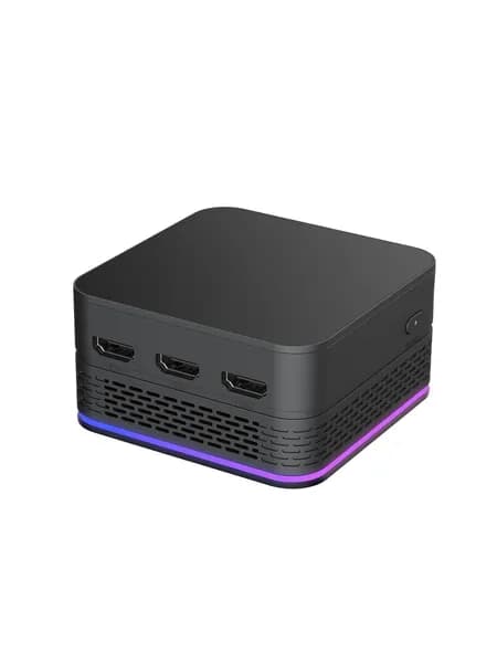 Мини-ПК (Intel N95, RAM 16 ГБ, SSD 512 ГБ, Intel UHD Graphics, Windows 11 Pro), T9 Plus, черный