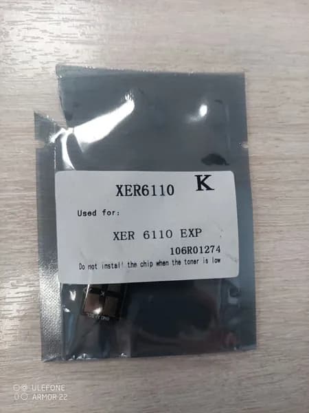 Чип Xerox Phaser 6110 106R01274 , Bk, 2K