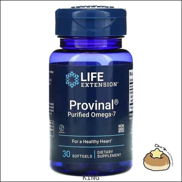 Life Extension, Provinal, очищенная форма омега-7, 30 капсул KING