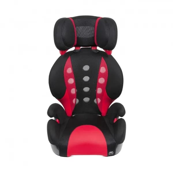 Кресло детское автомобильное Saratto Highback Junior Quattro, группа 2/3, черно-красное