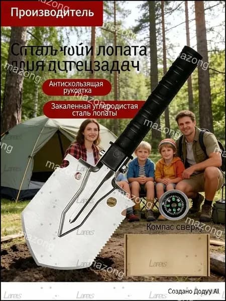 Лопата туристическая, 29 см