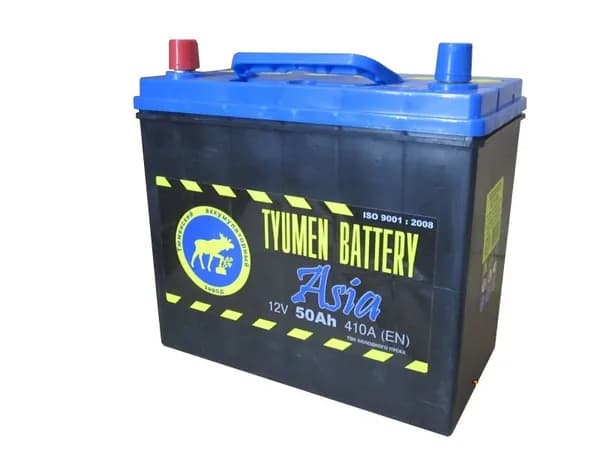 Tyumen Battery Аккумулятор автомобильный, 50 А•ч, Прямая (+/-) полярность