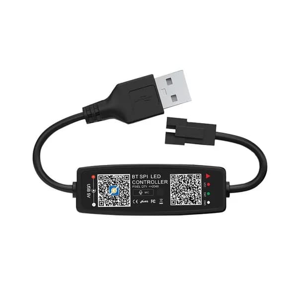 D7(Y P S C) Светодиодный Bluetooth-Контроллер Для Музыки Pixel Light Strip USB 5V
