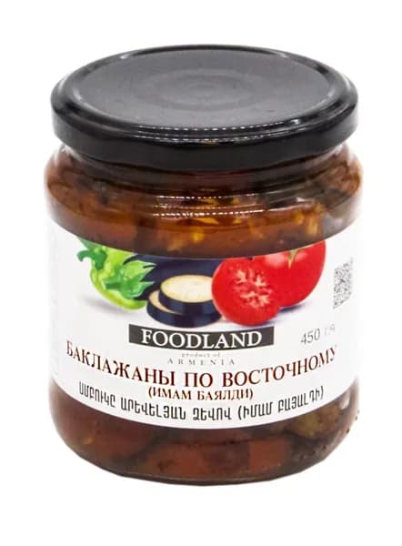 Баклажаны по восточному FOODLAND 450 г