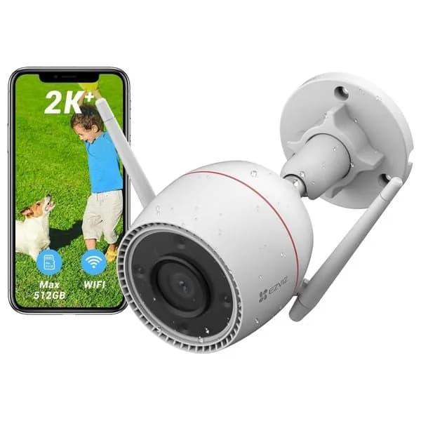 IP видеокамера Ezviz CS-H3C Color 4мп Уличная Wi-Fi камера встроенный микрофон и слот под microsd карту c ИК подсветкой 30 м