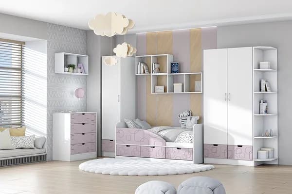 Диал Комплект мебели для спальни , сп. место 80х160 см