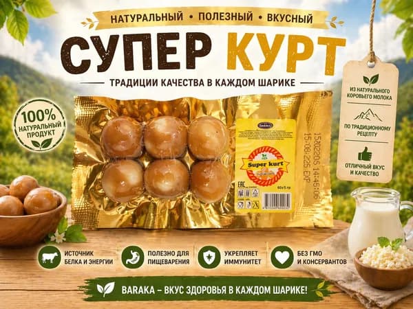 Курт копченый