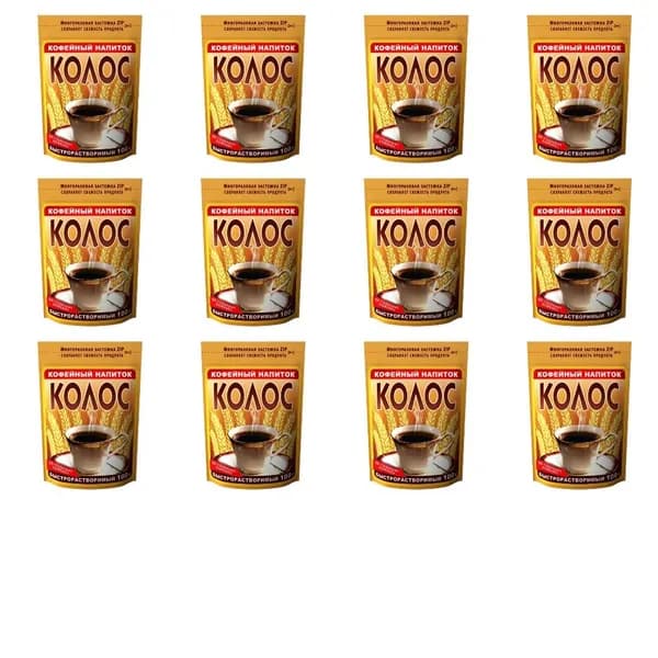 Ячменный Колос Кофейный напиток, 100 г, 12 шт