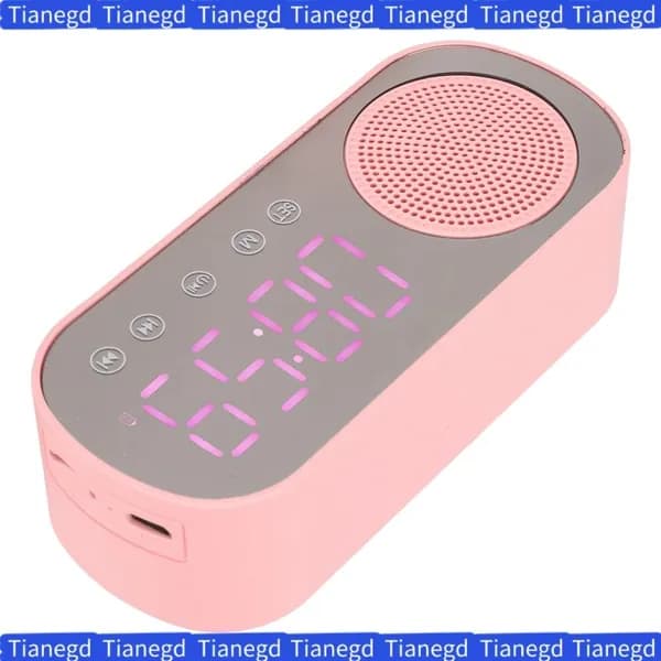 Будильник, Bluetooth динамик, портативный для чтения и путешествий