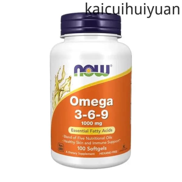 Омега 3-6-9 NOW Omega 3 6 9 1000 мг, 100 гелевых капсул