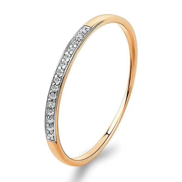 Кольцо золотое с бриллиантами 375 пробы 585GOLD