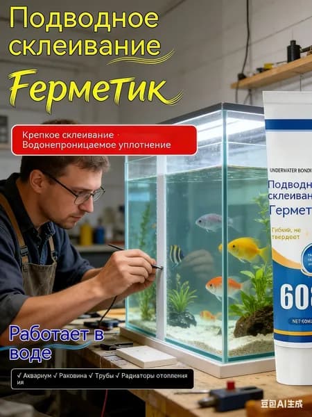 Клей строительный 60 мл, 1 шт.