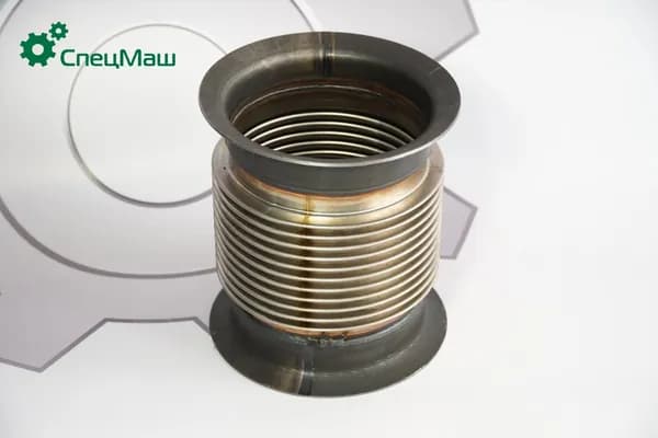 Металлорукав ЕВРО-4, 5 L-160 мм, D-115 мм (выхлоп вверх) (нержавеющая сталь)