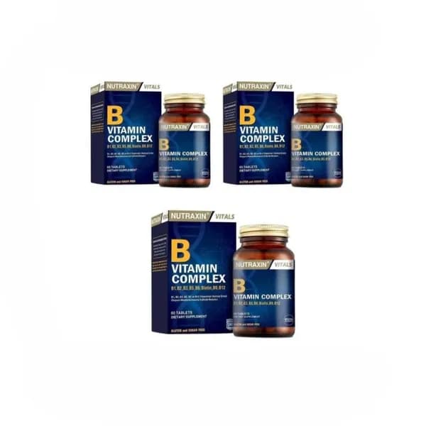 Nutraxin B Витамин Комплекс 3 упаковки по 60 таблеток