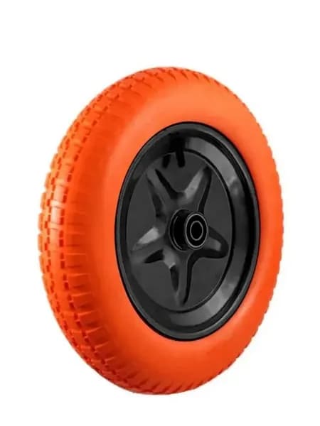 Комплект колес для садовых тачек PU 3.25-8, 12 мм, 4шт