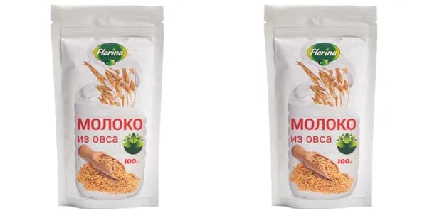 Florina Молочко из овса (сухое), 100 гр, 2 шт