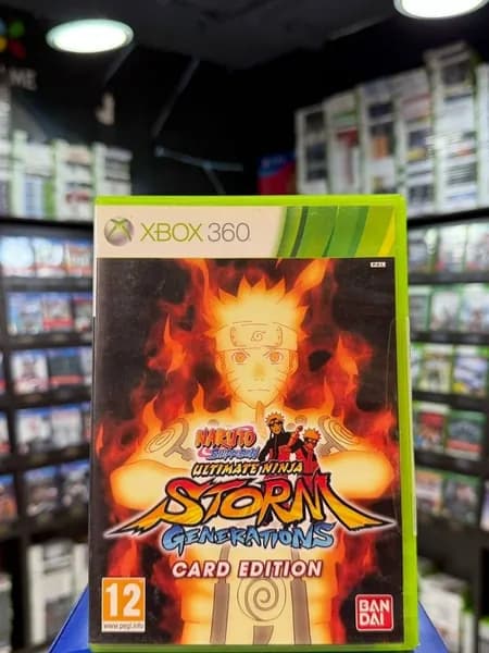 Игра Naruto Shippuden: Ultimate Ninja STORM Generations Card Edition (Xbox 360) (Box)