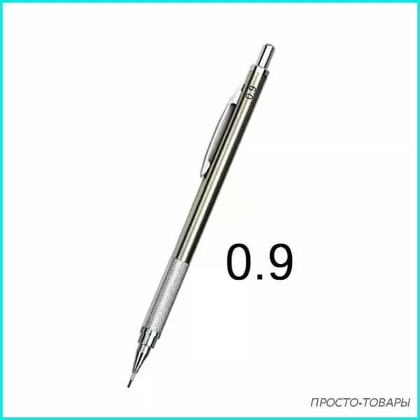 uniklo Карандаш, твердость: HB (Твердо-мягкий), толщина: 0.9 мм, 1 шт.