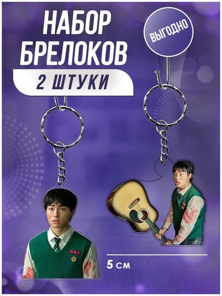 Акриловые брелоки Мы все мертвы дорама