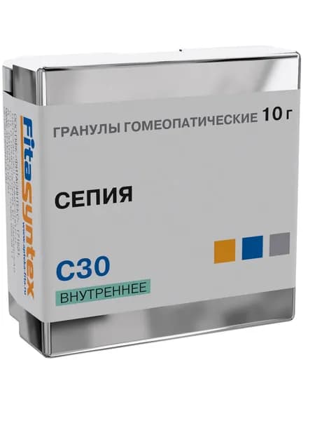 Сепия С30 гомеопатия монопрепарат