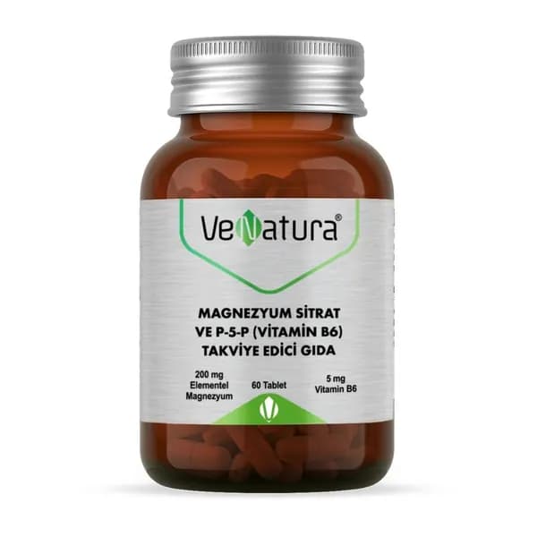Venatura Цитрат магния и P5P Витамин B6 90 капсул