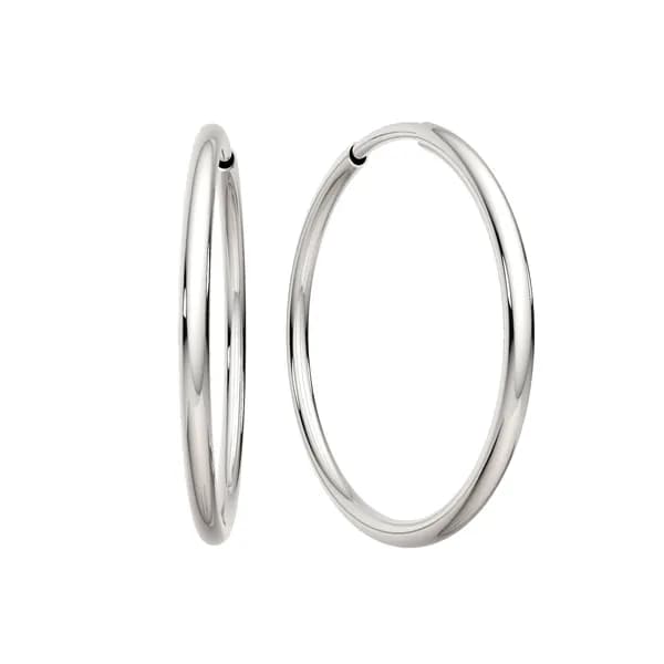 Серьги ZORKA ювелирные из серебра на застежке конго