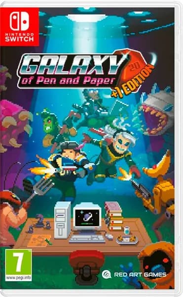Игра Galaxy of Pen & Paper. +1 Edition (английская версия) для Nintendo Switch