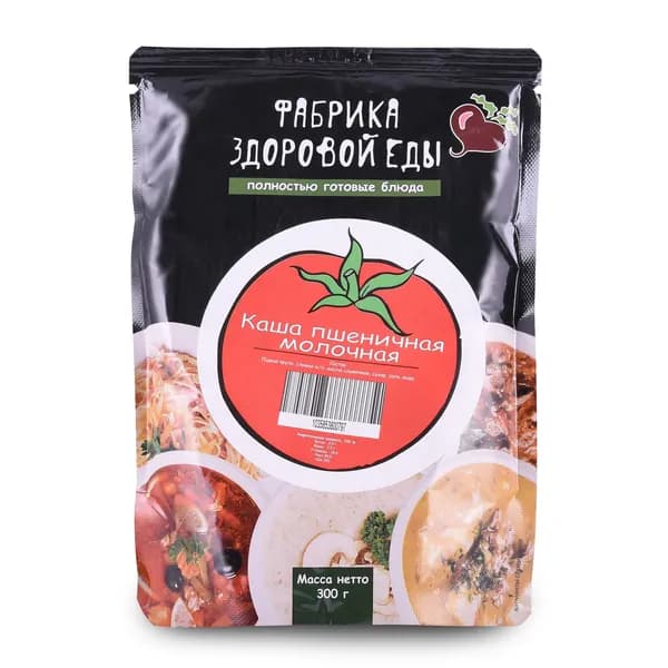 Фабрика здоровой еды. Пшеничная каша молочная